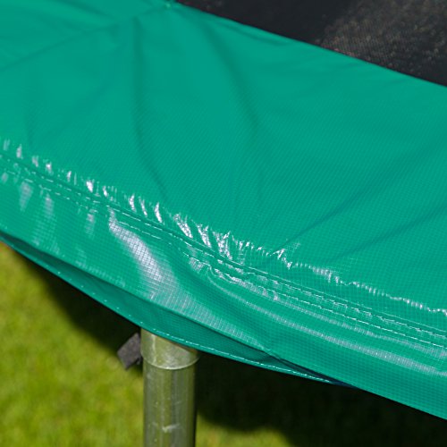 Ultrasport Randabdeckung für Gartentrampolin Ultrasport Jumper Wave in Grün, 366 cm -