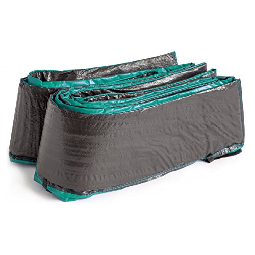 Ultrasport Randabdeckung für Gartentrampolin Ultrasport Jumper Wave in Grün, 366 cm -