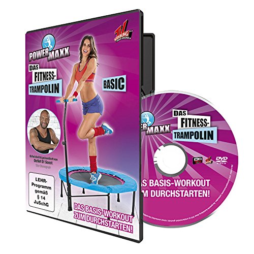 TV Unser Original POWER MAXX Trainings-DVDs für Fitness-Trampolin - 3er-DVD-Set -