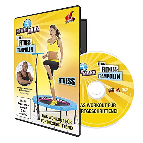 TV Unser Original POWER MAXX Trainings-DVDs für Fitness-Trampolin - 3er-DVD-Set -