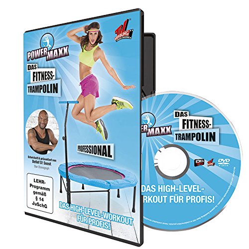 TV Unser Original POWER MAXX Trainings-DVDs für Fitness-Trampolin - 3er-DVD-Set -
