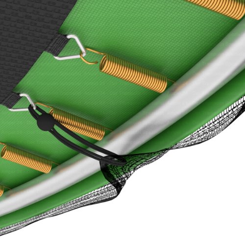 Ampel 24 Trampolin Sicherheitsnetz | Ersatznetz 430 cm für 6 Pfosten | UV-beständig | extrem reißfest | Netz außenliegend - 