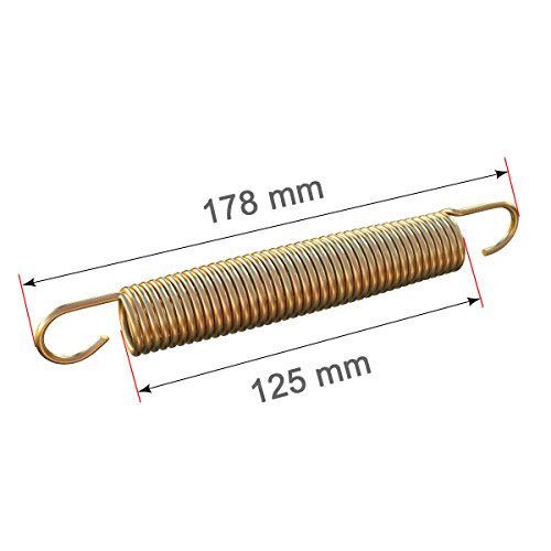 12 Stück Spiralfeder, 178x25 mm für Große Trampoline - 