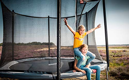 Berg Trampolin Favorit 270 inklusiv Sicherheitsnetz Comfort | Gartentrampolin, Trampolin Outdoor mit Sicherheitsnetz, Trampolin Kinder, Kinder Trampolin für den Garten - 2