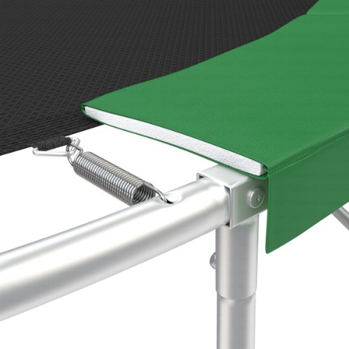 Ampel 24 Trampolin Randabdeckung, passend für Trampolin Ø 430 cm, Federabdeckung reißfest und beständig, Schutzrand grün - 8