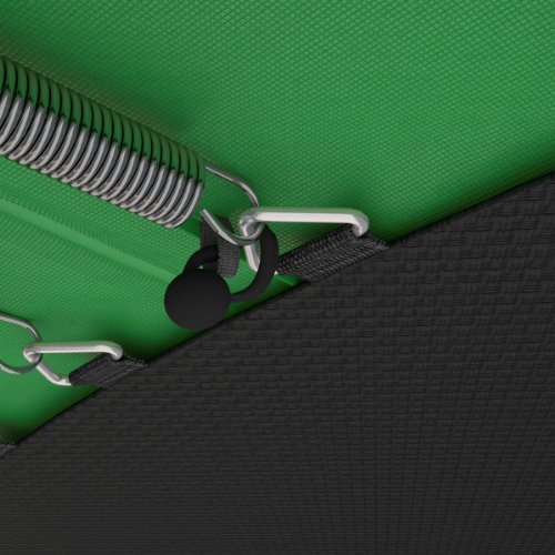 Ampel 24 Trampolin Randabdeckung, passend für Trampolin Ø 430 cm, Federabdeckung reißfest und beständig, Schutzrand grün - 9