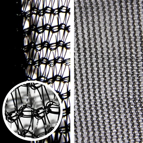 Baunsal GmbH & Co.KG Sicherheitsnetz Fangnetz Netz für 6 Netzstangen des Trampolin 244 bis 250 cm - 5