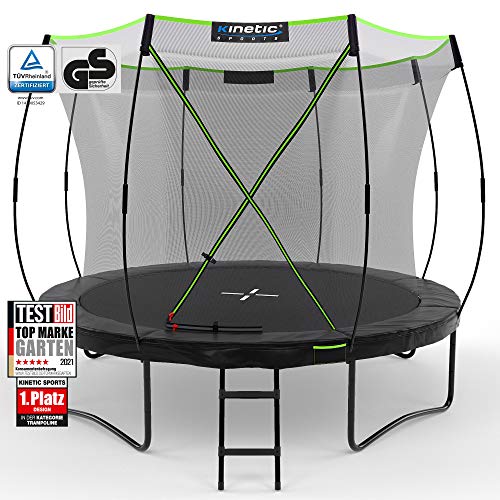 Kinetic Sports Gartentrampolin TUP1000, 305 cm, Black - 8