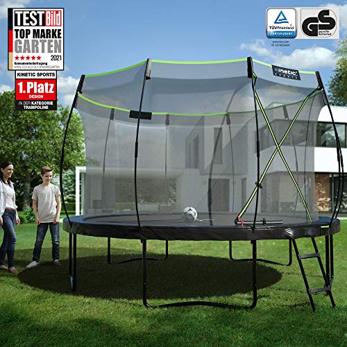 Kinetic Sports Gartentrampolin TUP1200, 366 cm, Black - 2