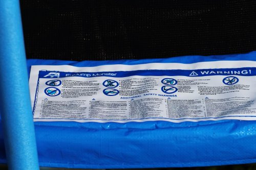 FA Sports Gartentrampolin mit Sicherheitsnetz Flyjump Monster, blau, 305 cm, 1220 -