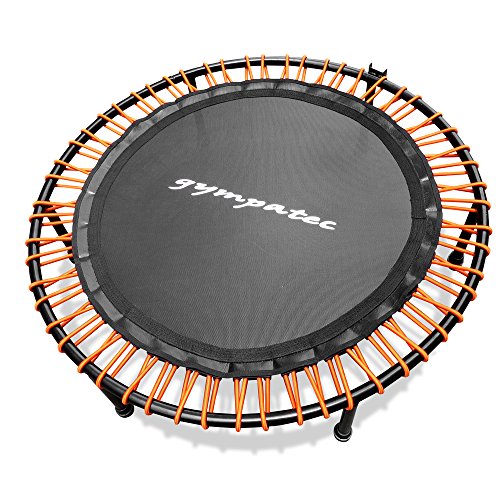Fitness Power mini Trampolin mit Griff Gesundheitstrampolin Haltegriff Gummiseil -