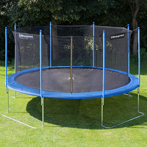 Ultrasport Gartentrampolin Jumper 430 cm inkl. Sicherheitsnetz -