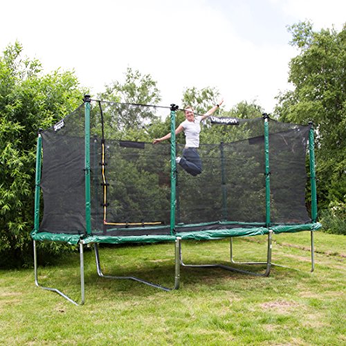 Ultrasport Premium Jumper Gartentrampolin 305 x 457 cm inkl. Sicherheitsnetz -